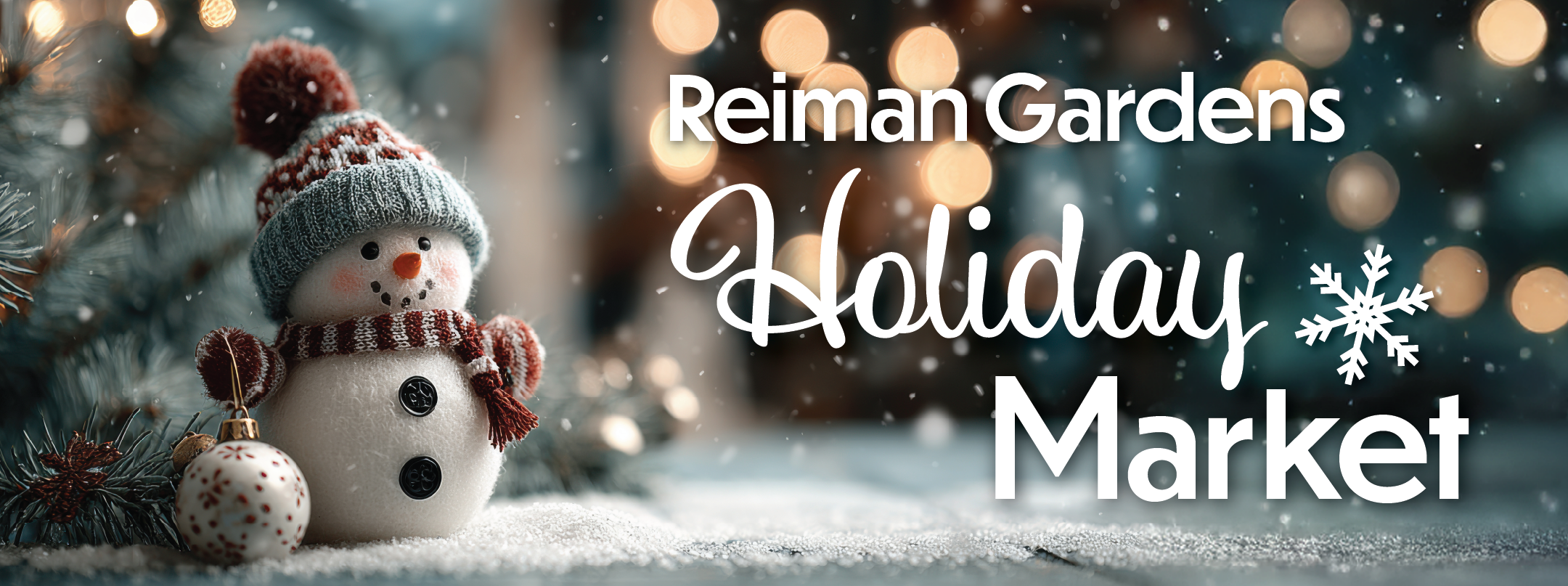 Reiman Gardens Holiday Market